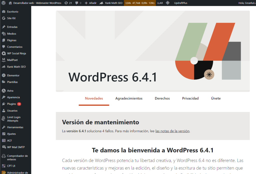 Cesarluis 24 WordPress la elección favorita de grandes empresas