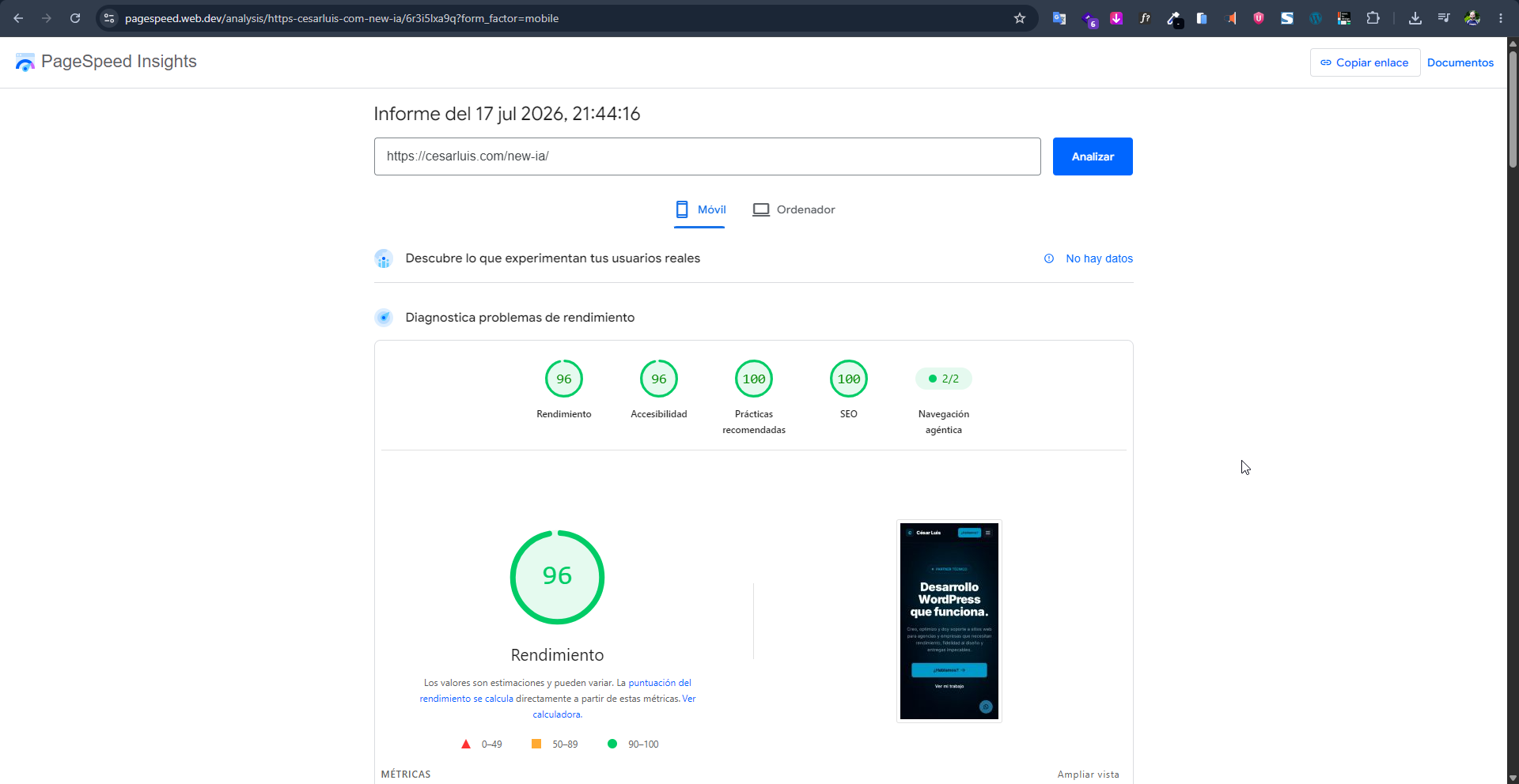 Cómo optimizar Core Web Vitals en WordPress sin plugins «milagrosos»