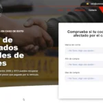 Proyecto de desarrollo web para captación de leads legales de Unión Afectados Cártel Coches